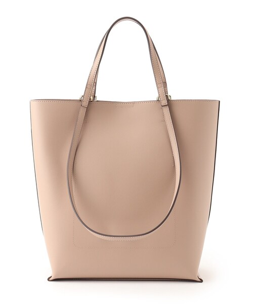 OPAQUE.CLIP（オペークドットクリップ）の「◆ダブルハンドル縦長トートバッグ【A4収納可/軽量】（トートバッグ・レディース・ベージュ/ブラック/オフホワイト・00）」の15枚目の写真