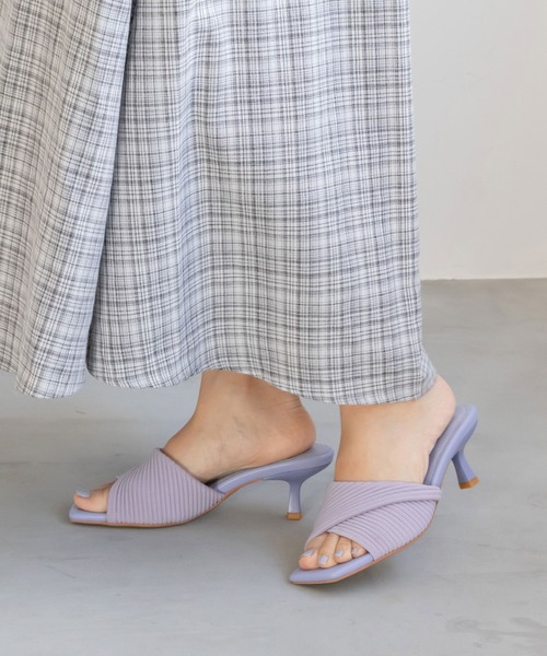 【SUSTAINABLE】ニットサンダル