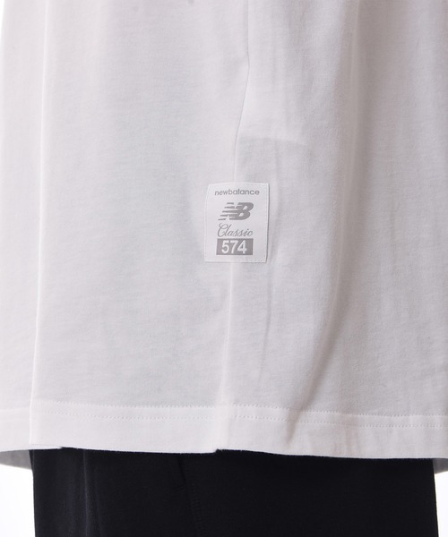 NEW BALANCE(ニューバランス)の「NB Essentials 574 グラフィックショートスリーブTシャツ(Tシャツ/カットソー・メンズ・ブラック/ホワイト・XX-LARGE/SMALL/LARGE/X-LARGE/MEDIUM)」の6枚目の写真