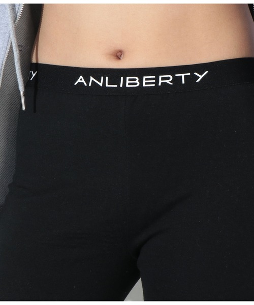 ANLIBERTY ANAP（アンリバティアナップ）の「ANLIBERTYテープロゴレギンス（レギンス/スパッツ・レディース・ブラック/グレー・S/M）」の13枚目の写真