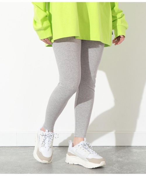 ANLIBERTY ANAP（アンリバティアナップ）の「ANLIBERTYテープロゴレギンス（レギンス/スパッツ・レディース・ブラック/グレー・S/M）」の5枚目の写真