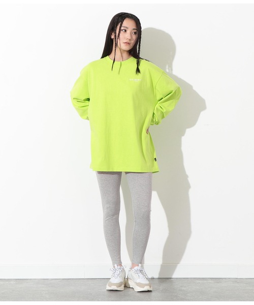 ANLIBERTY ANAP（アンリバティアナップ）の「ANLIBERTYテープロゴレギンス（レギンス/スパッツ・レディース・ブラック/グレー・S/M）」の7枚目の写真