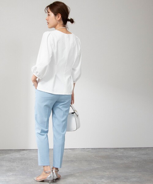 ノーリーズ　美脚　パンツ NOLLEY'S（ノーリーズ）の「ウォッシャブル美脚オックスパンツ