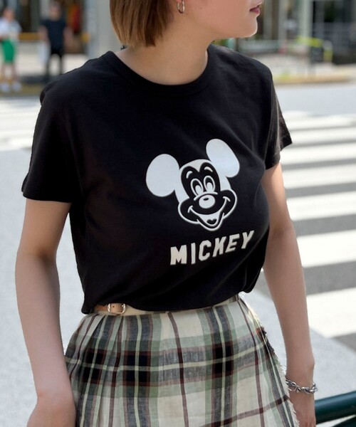 セール】◇【WEB限定】MICKEY レトロ FACE Tシャツ（Tシャツ