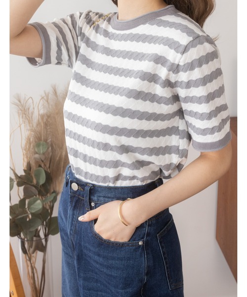 Ada.(エイダ)の「ハイウエストカジュアルパンツ(デニムパンツ・レディース・ブラック/ナチュラル/ネイビー/ライトブルー・S/M/L)」の16枚目の写真