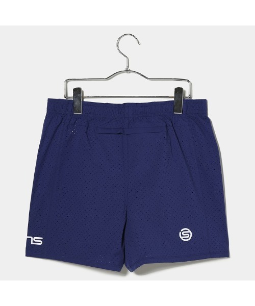 SKINS（スキンズ）の「SKINS（スキンズ）パンチングランニングショートパンツ（その他パンツ・メンズ・グレー系/ブルー系/ブラック・48/46/50）」の5枚目の写真