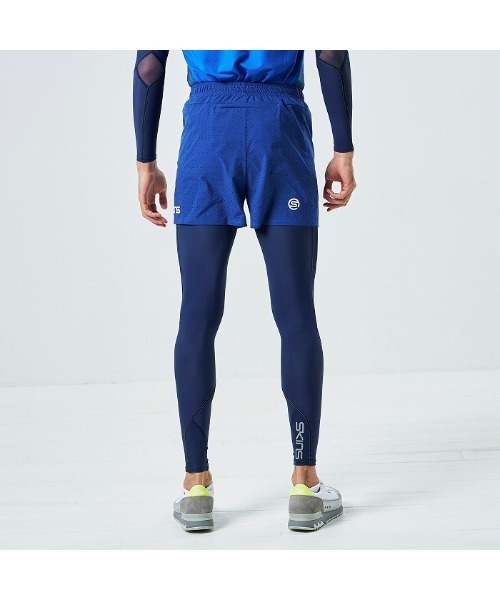 SKINS（スキンズ）の「SKINS（スキンズ）パンチングランニングショートパンツ（その他パンツ・メンズ・グレー系/ブルー系/ブラック・48/46/50）」の7枚目の写真