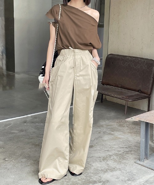 Norma Kamali トップス カットソー ワンショルダー ドレープ Amazon | Norma Kamali レディース ワンスリーブ ドロップ