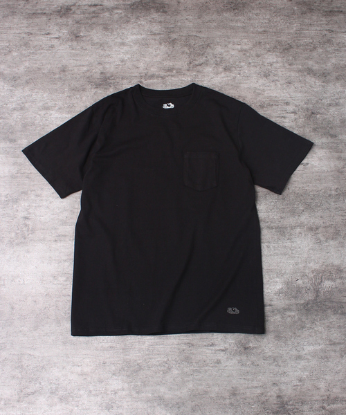FRUIT OF THE LOOM(フルーツオブザルーム)の「【FRUIT OF THE LOOM】7オンス 天竺 ユニセックス ベーシック ポケット Tシャツ(Tシャツ/カットソー・メンズ・グレー/ホワイト/ブラック・S/XL/XS/L/M)」の14枚目の写真