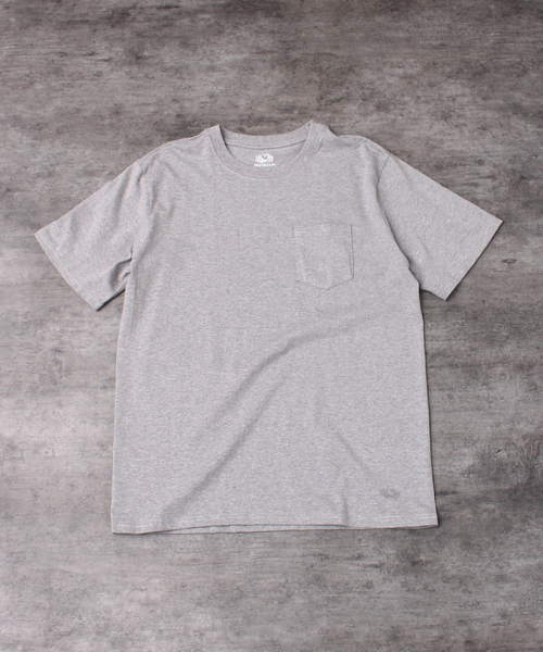 FRUIT OF THE LOOM(フルーツオブザルーム)の「【FRUIT OF THE LOOM】7オンス 天竺 ユニセックス ベーシック ポケット Tシャツ(Tシャツ/カットソー・メンズ・グレー/ホワイト/ブラック・S/XL/XS/L/M)」の13枚目の写真
