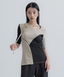 UNITED TOKYO | ストリングアシメカットソー(Tシャツ/カットソー)