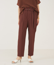 qualite | オックスストレッチベルトパンツ(スラックス)