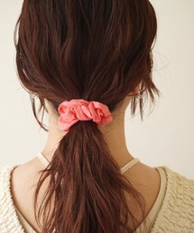 ammy.（エイミードット）の「【 ammy. / エイミードット 】 ベーシック 無地 シュシュ / ヘアアクセサリー（シュシュ）」