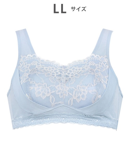 WACOAL（ワコール）の「「ナイトアップブラ」　動画クリエイター nanakoななこさんコラボカラー登場（ナイトブラ・レディース・ブルー/エメラルド/ブラック/オレンジ/ベージュ/ダークブラウン/スモークピンク/レッド/サーモンピンク/グレー/サックスブルー/ピンク・LL/LL(UB-)）」の8枚目の写真