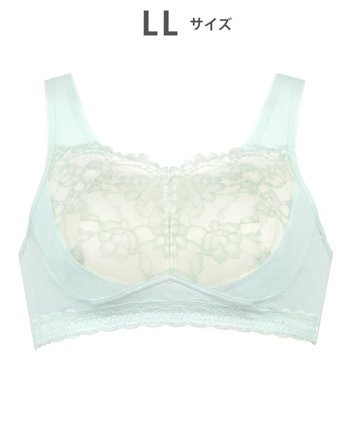 WACOAL（ワコール）の「「ナイトアップブラ」　動画クリエイター nanakoななこさんコラボカラー登場（ナイトブラ・レディース・ブルー/エメラルド/ブラック/オレンジ/ベージュ/ダークブラウン/スモークピンク/レッド/サーモンピンク/グレー/サックスブルー/ピンク・LL/LL(UB-)）」の6枚目の写真