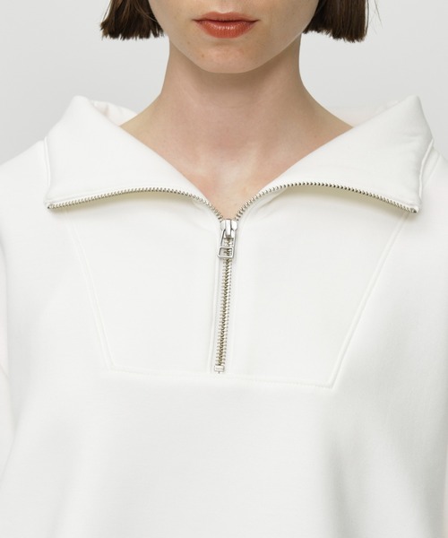 美品 シティショップ CITYSHOP ハーフジップ スウェット ゆったり CITY TOKYO（シティトウキョウ）の「モックネックハーフジップ