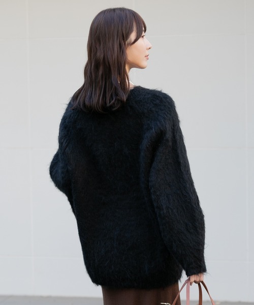 【セール】シャギーニットプルオーバー（ニット/セーター）｜AMERICAN RAG CIE（アメリカンラグシー）