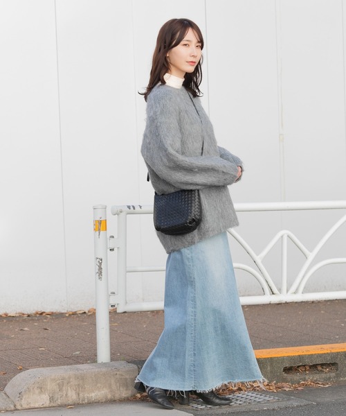 【セール】シャギーニットプルオーバー（ニット/セーター）｜AMERICAN RAG CIE（アメリカンラグシー）