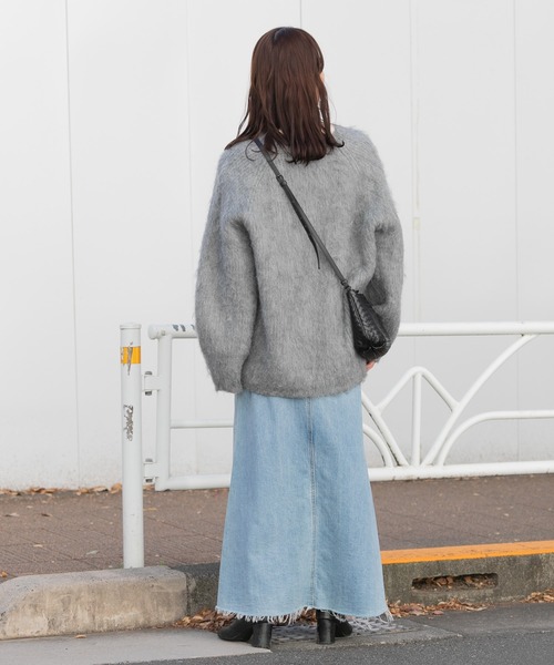 【セール】シャギーニットプルオーバー（ニット/セーター）｜AMERICAN RAG CIE（アメリカンラグシー）