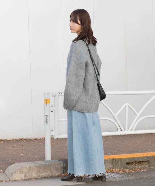 【セール】シャギーニットプルオーバー（ニット/セーター）｜AMERICAN RAG CIE（アメリカンラグシー）