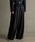 PRANK PROJECT�i�v�����N�v���W�F�N�g�j�́u�t�F�C�N���U�[�{�����[�����C�h�p���c / Synthetic Leather Voluminous Wide Pants�i���̑��p���c�j�v�b�u���b�N