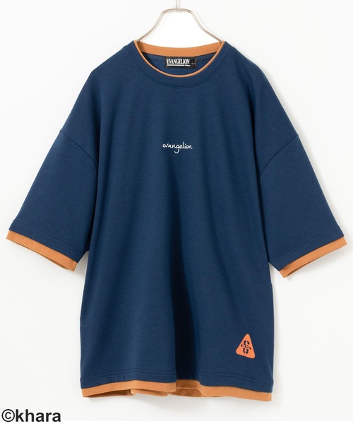 Mac-House（マックハウス）の「EVANGELION エヴァンゲリオン 機体モチーフドルマンTシャツ（Tシャツ/カットソー・メンズ・レッド/ブラック/ネイビー・M/XL/L）」の13枚目の写真