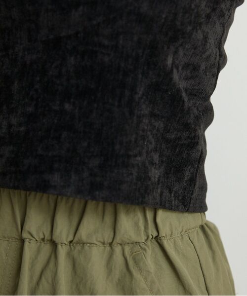 RETRO GIRL（レトロガール）の「カップ付きベロアキャミ（キャミソール・レディース・オフホワイト/ブラック/イエロー・FREE）」の13枚目の写真