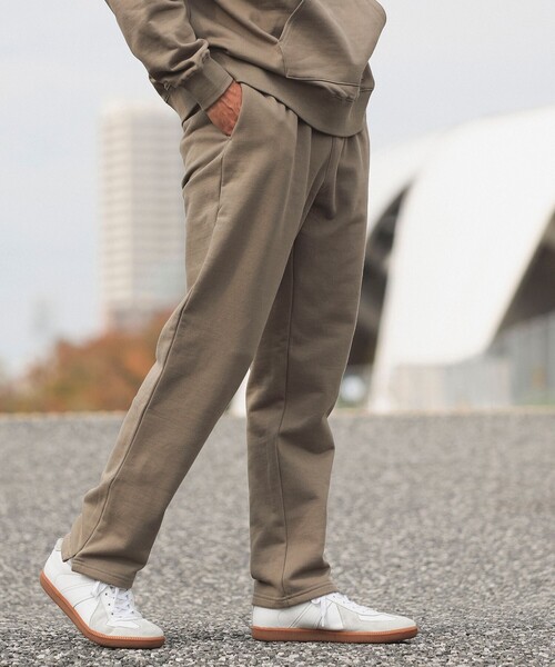 B:MING by BEAMS（ビーミングバイビームス）の「B:MING by BEAMS / 裏毛 ラウンジ イージー パンツ（セットアップ対応）（スウェットパンツ・メンズ・ブラック/シルバー/ブラウン系その他2・LARGE/X-LARGE/MEDIUM/SMALL）」の3枚目の写真