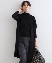 【SETUP可能/羽織り】着流しニットカーディガン