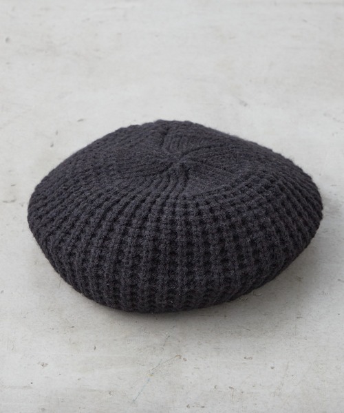 COLONY 2139（コロニートゥーワンスリーナイン）の「ニットベレー（ハンチング/ベレー帽・レディース・ブラック/オフホワイト・FREE）」の18枚目の写真