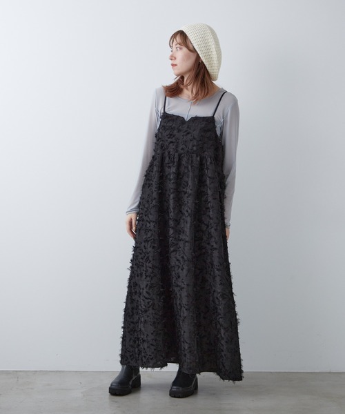 COLONY 2139（コロニートゥーワンスリーナイン）の「ニットベレー（ハンチング/ベレー帽・レディース・ブラック/オフホワイト・FREE）」の12枚目の写真