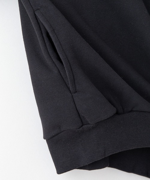 Champion(チャンピオン)の「【CHAMPION/チャンピオン】HALF ZIP SWEATSHIRT 裏起毛 ハーフジップ スウェットシャツ トレーナー モックネック ハイネック フロントジップ CW-Y007 リサイクルポリエステル サステナブル(スウェット・レディース・ブラック/グリーン/イエロー/ホワイト・LARGE/MEDIUM)」の19枚目の写真