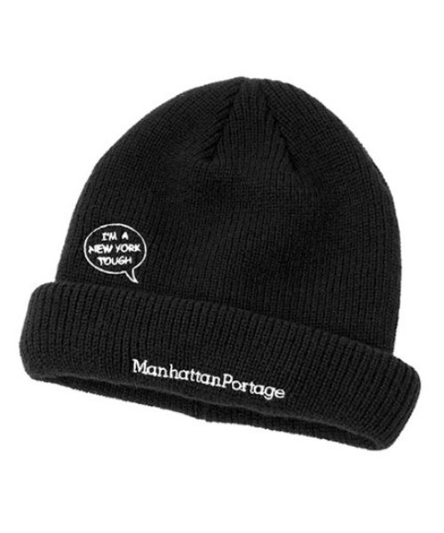 Manhattan Portage(マンハッタンポーテージ)の「Manhattan Portage/マンハッタンポーテージ ビーニー 3WAY KNIT WATCH MP175(ニットキャップ/ビーニー・メンズ・グレー/ネイビー/ブラック/ブラウン・FREE)」の2枚目の写真