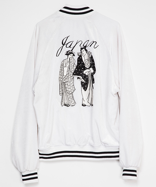 IKUMI イクミ　エンブロイダリー　ジャケット　刺繍　総柄　ユニセックス IKUMI（イクミ）の「【IKUMI×ALISA】UKIYOE JAPAN BLOUSON（ブルゾン