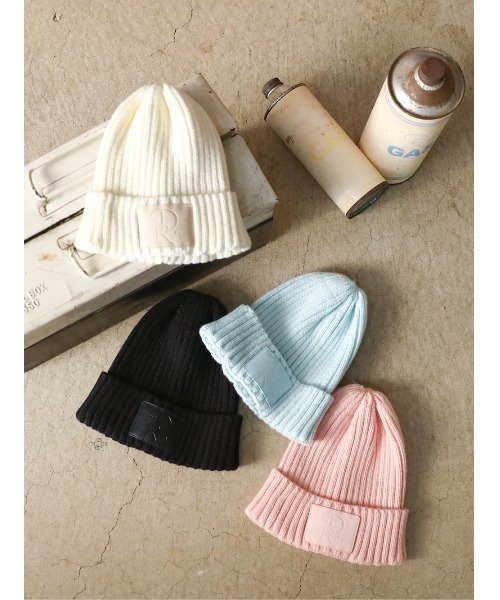 Darich ビーニー&ニット　2点セット Darich ニット帽 ニットキャップ クロシェビーニー レディース