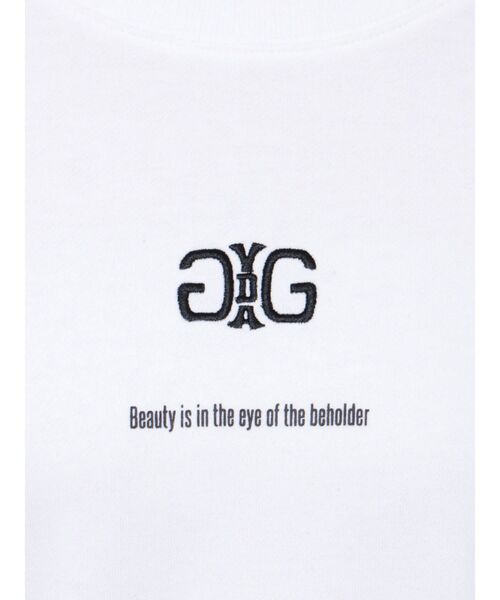 GYDA(ジェイダ)の「【ZOZO限定】Symmetry GYDA スウェットトップス(スウェット・レディース・オフホワイト/ブラック・FREE)」の11枚目の写真