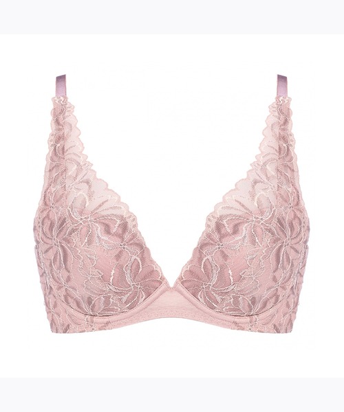 Triumph（トリンプ）の「天使のブラ スリムライン582 ブラジャー【D,E,Fカップ】（ブラジャー・レディース・ピンク/ブルー/グレー/パープル・D80/E70/E75/F75/D65/E80/F80/D70/D75/D95/F65/D90/F70/E65/E90/D85/E85/E95）」の4枚目の写真