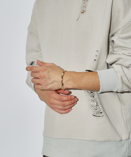 tk.TAKEO KIKUCHI（ティーケータケオキクチ）の「◆Nejiriバングル（ブレスレット・メンズ・ゴールド/シルバー・02/01）」の11枚目の写真