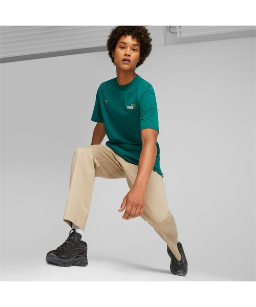 PUMA（プーマ）の「PUMA プーマ メンズ NO.1 ロゴ セレブレーション Tシャツ（Tシャツ/カットソー・メンズ・ブラック/グリーン/ベージュ/ネイビー・MEDIUM/X-SMALL/X-LARGE/SMALL/LARGE）」の13枚目の写真