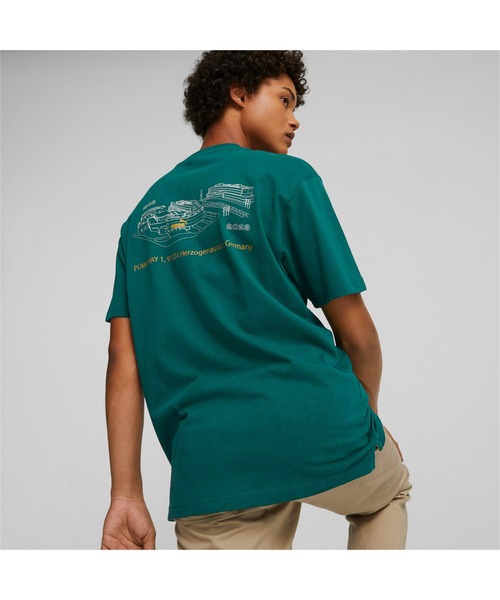 PUMA（プーマ）の「PUMA プーマ メンズ NO.1 ロゴ セレブレーション Tシャツ（Tシャツ/カットソー・メンズ・ブラック/グリーン/ベージュ/ネイビー・MEDIUM/X-SMALL/X-LARGE/SMALL/LARGE）」の16枚目の写真