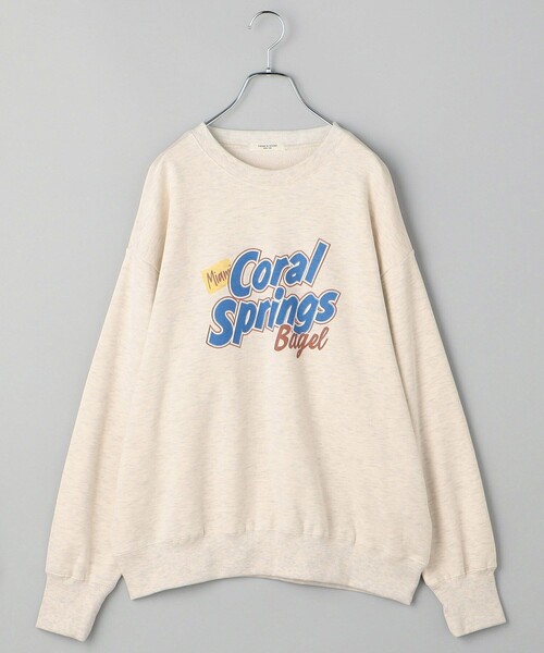 FREAK'S STORE(フリークスストア)の「スナックパッケージ スウェット/ロゴスウェット(スウェット・レディース・ナチュラル/チャコールグレー・フリ-)」の13枚目の写真