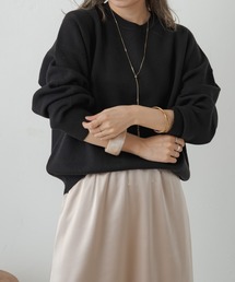 Omekashi | クルーネックスムースニット(ニット/セーター)