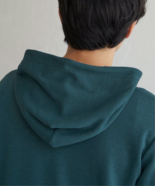 ikka(イッカ)の「ブロックスジャガードパーカー(スウェット・メンズ・ネイビー/グリーン/ホワイト・M/XL/L/S)」の15枚目の写真