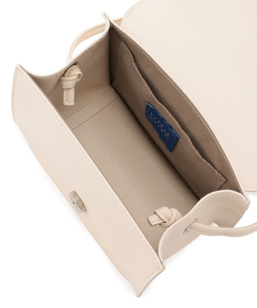 bonjour records（ボンジュールレコーズ）の「【Bonjour Records/ボンジュールレコード】 Original Lily Shoulder Bag オリジナルリリーショルダーバッグ（ショルダーバッグ・レディース・ブラック/ホワイト/ライトグリーン・FREE）」の4枚目の写真