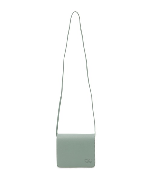 bonjour records（ボンジュールレコーズ）の「【Bonjour Records/ボンジュールレコード】 Original Lily Shoulder Bag オリジナルリリーショルダーバッグ（ショルダーバッグ・レディース・ブラック/ホワイト/ライトグリーン・FREE）」の7枚目の写真