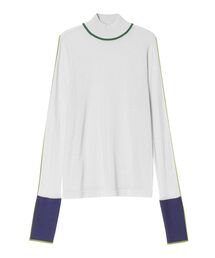 UN3D. | カラーラインシアーニットトップ(ニット/セーター)