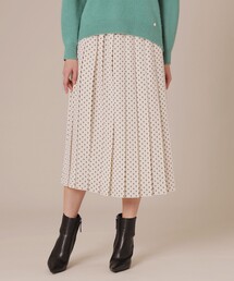 MACKINTOSH LONDON | 【婦人画報掲載】ジオメトリックドットプリントスカート(スカート)