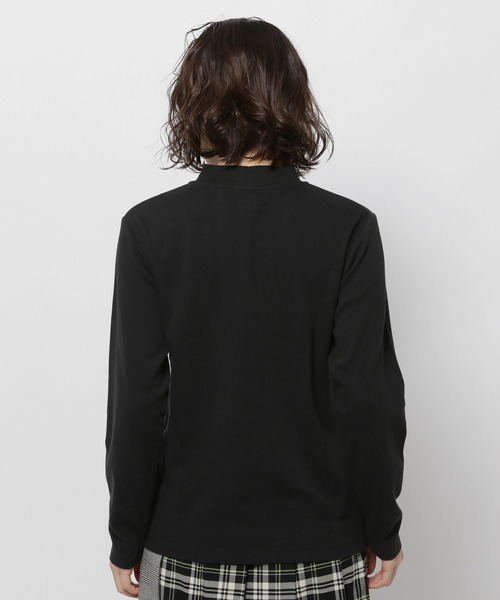 niko and...(ニコアンド)の「ウォームジンジャーハイネックプルオーバー(Tシャツ/カットソー・レディース・ブラック/ホワイト/ベージュ/オフホワイト/オレンジ・MEDIUM/LARGE)」の21枚目の写真