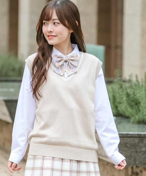 Honeys（ハニーズ）の「ライン入りベスト（ベスト）」 - WEAR