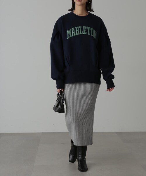 FREE'S MART（フリーズマート）の「ラメリブナロースカート（スカート・レディース・ブラック/シルバー/ゴールド・SMALL/MEDIUM）」の19枚目の写真